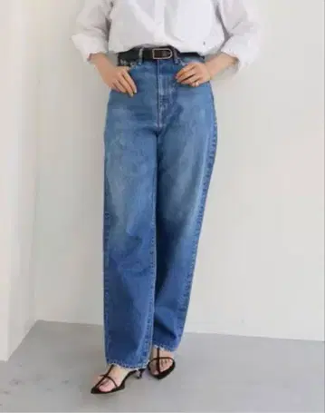 [ KURO/크로 ] 별주 OPTIMA 와이드 테이퍼드 데님 26