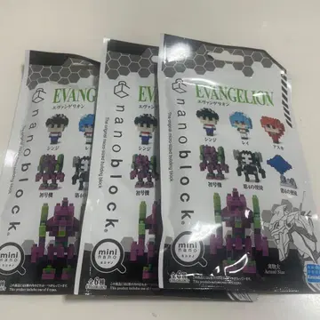 나노블록 미니나노 에반게리온 3팩 세트