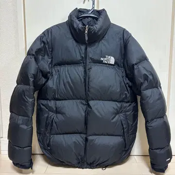 THE NORTH FACE 블랙 다운 자켓 눕시