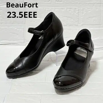 BeauFort 뷰포트 스트랩 슈즈 웨지솔 펌프스