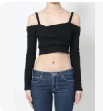 GYDA/카슈쿨 디자인 오프숄더 상의