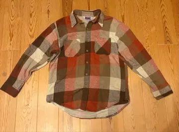 BIGMAC 체크 무늬 플란넬 셔츠