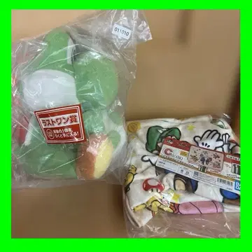 마리오 제일복권 라스트원 담요