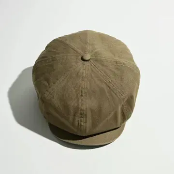 Nigel Cabourn 헌팅 캡 코튼 드릴 카키