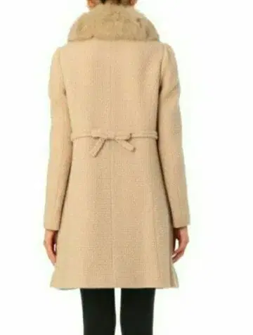 아나텔리어 Bon mercerie 퍼 포함 2way 세미 롱 코트