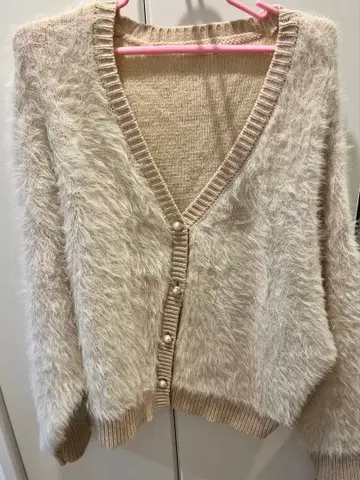 브라운 스웨터 니트 베이지