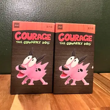 겁쟁이 강아지 커리지 jinart 피규어 블라인드 박스