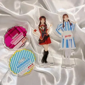 Wendy's 웨인디즈 AKB 쿠라노오 나루미 아크릴 스탠드 2개 세트