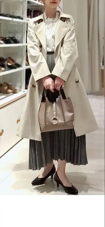 GLOBAL WORK 에어카루 발수 트렌치