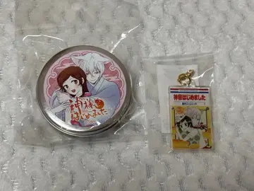 하나토유메전 오늘부터 신령님 캔 스티커 키 참