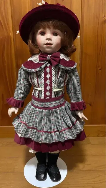 프랭클린 민트사제 코카 콜라 콜라보 비스크 인형 미건