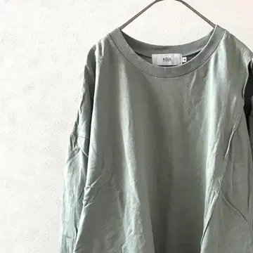 AZUL by moussy T셔츠 긴팔 오픈 숄더 비대칭 루즈핏