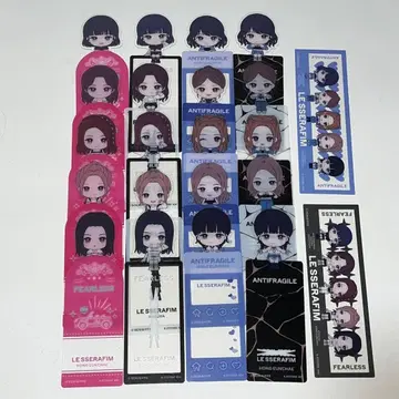 LE SSERAFIM 르세라핌 북마크 책갈피 컴플리트 세트