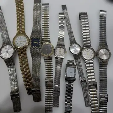 여성용 손목시계 세트 다양한 디자인 8점 묶음 판매