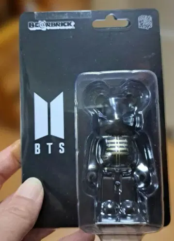 BE@RBRICK BTS 블랙 7cm