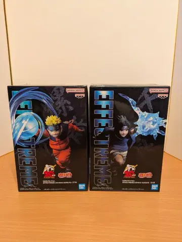 나루토 사스케 이펙트 피규어 2체 세트