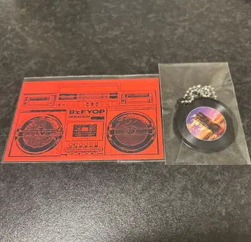 B'z 스티커 키링