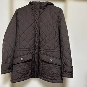 유니클로 브라운 퀼팅 자켓 XL