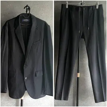 [새상품급] 나노 유니버스 다메리노 셋업 수트 XL 네이비 2점 세트