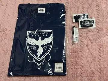 니지페스 클래스 T셔츠 인디고 니지파페T셔츠 미니 응원봉 세트