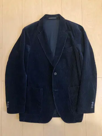 유니클로 코듀로이 자켓 네이비 M