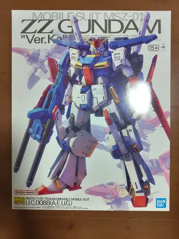 MG 1/100 ZZ 건담 Ver.Ka 더블 제타 건담