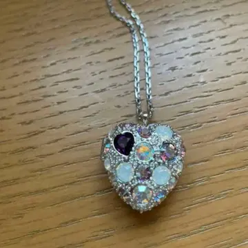 SWAROVSKI 스와로브스키 하트 로켓 펜던트