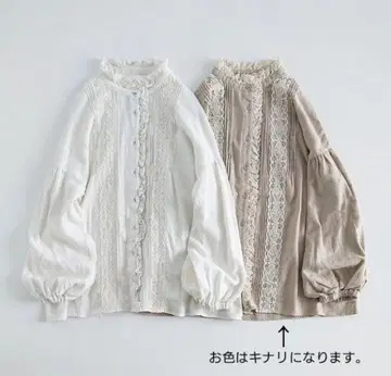 리사이클 코튼 블라우스