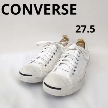 265 CONVERSE 화이트 로우컷 스니커즈 27.5