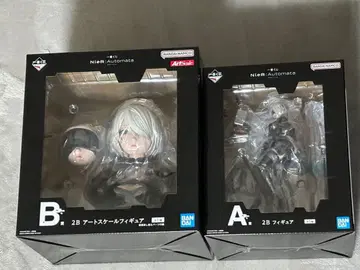 NieR: Automata 2B 아트 스케일 피규어 A B 세트