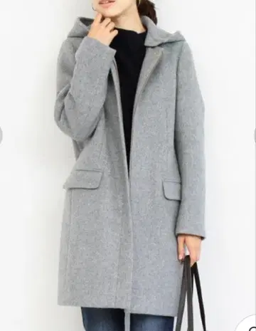 BY 후드 & 노카라 코트 -2WAY-