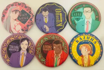 명탐정 코난 캐릭터 캔뱃지 세트