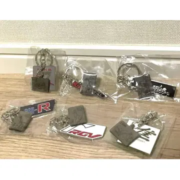 SUZUKI 모터사이클 메탈 키링 컬렉션 컴플리트 6종