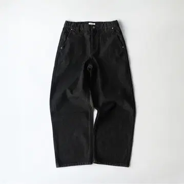 [ BONBON ] 오센틱 스트레이트 데님 블랙 S 사이즈