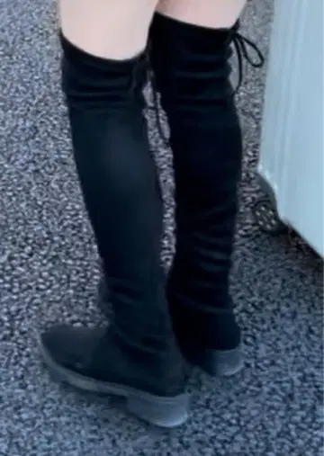 롱 부츠 블랙 23cm