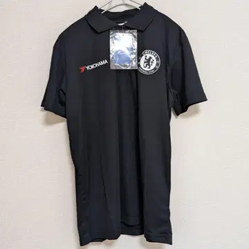 CHELSEA YOKOHAMA 콜라보 피케 셔츠 블랙 완판템 택 포함