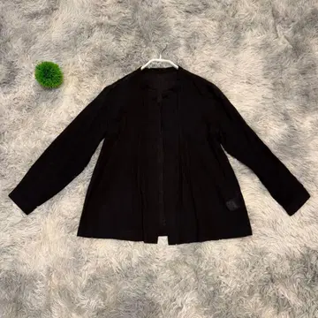 GIANNI LO GIUDICE 사이즈 36(S) 블랙 가디건 긴팔