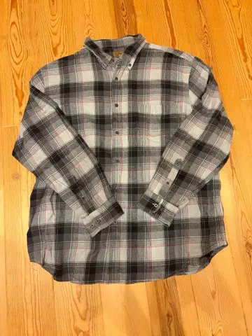 FADEDI GLORY 체크 무늬 플란넬 셔츠