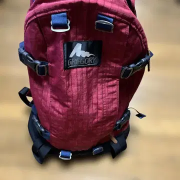 레어템! Gregory 구형 로고 백팩 버건디 색상 매우 좋은 상태