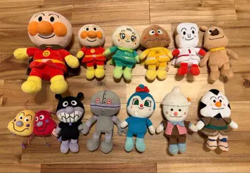 호빵맨 봉제 인형 세트