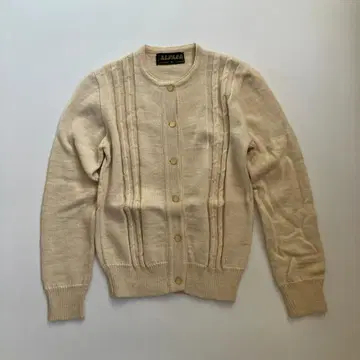 USED ALPACA 알파카울 가디건