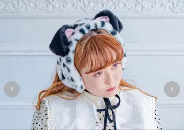 시마무라 귀달린 귀도리 101마리 강아지