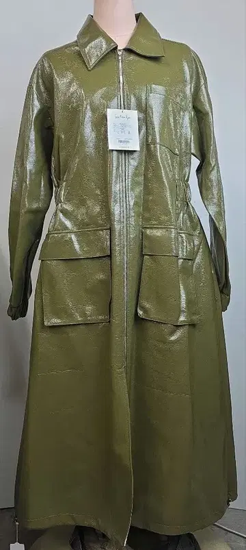 [ 새상품 ] Sea Room Iynn 올리브 그린 롱 코트 y50