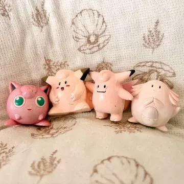 포켓몬 몬코레 피규어 레트로 삐삐, 픽시, 푸딩, 럭키