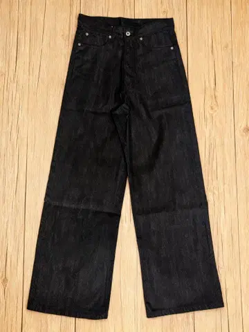 NO FAITH STUDIOS 와이드 데님 블랙 S