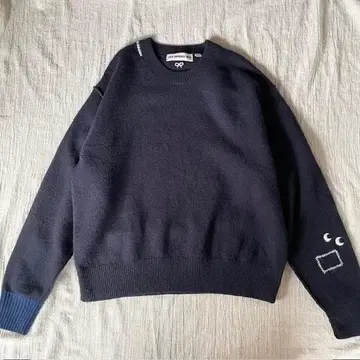 UNIQLO x ANYA HINDMARCH 스웨터 니트 네이비 L