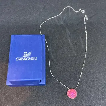 Swarovski 핑크 크리스탈 목걸이