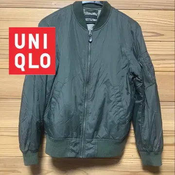[ UNIQLO ] MA-1 자켓 카키