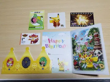 포켓몬 센터 캠페인 카드 등 5점