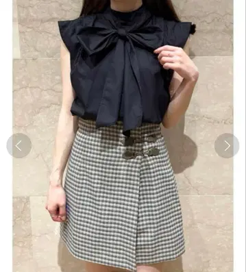 snidel sustainable 비트 스커트